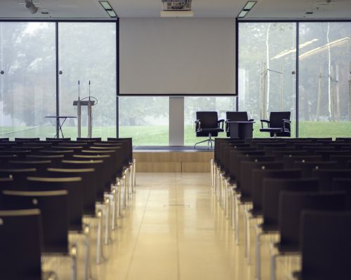 Moderner Konferentraum im Hotel