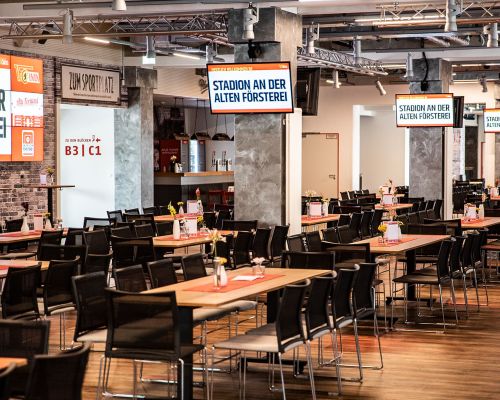 Sport und Entertainment Digital Signage
